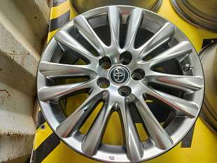 Оригинальные диски Toyota 18 в хроме