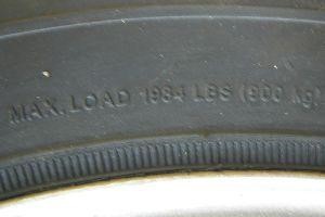 Основные параметры маркировки шин 
